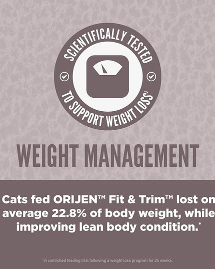 Orijen Fit & Trim Cat Dry Food - 2 Sizes