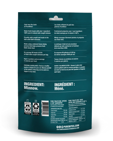 PureBites Freeze Dried Cat Treats - Minnow