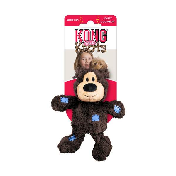 KONG Wild Knots Bear Dog Toy