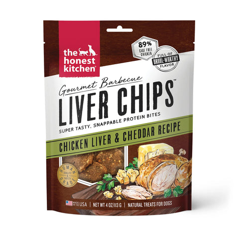 The Honest Kitchen Gourmet Chicken Liver & Cheddar Chips