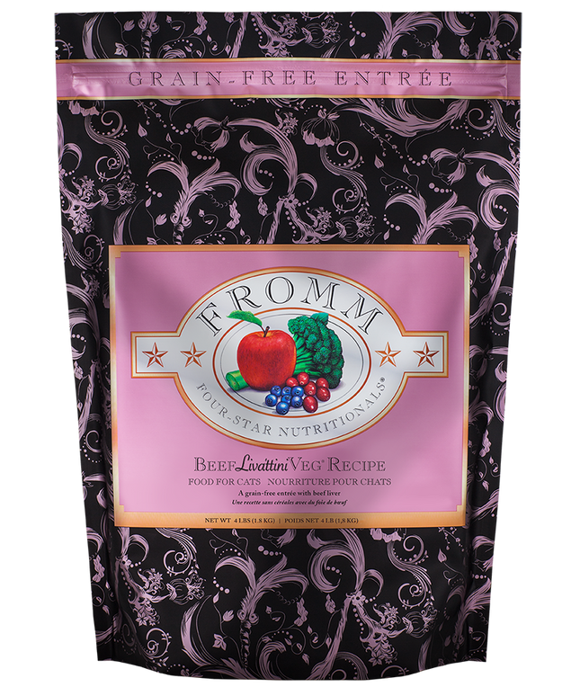 Fromm Four-Star  Beef Liva’ttini Veg® Food for Cats - 2 Sizes