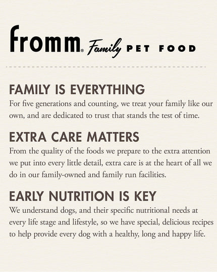 Fromm Gold Adult Food for Dogs - 2 Sizes