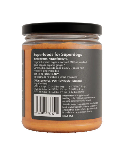 North Hound Life Golden Turmeric Superblend for Dog - 125g