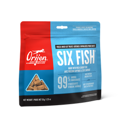 Orijen Six Fish Freeze-dried Cat Treats 35g