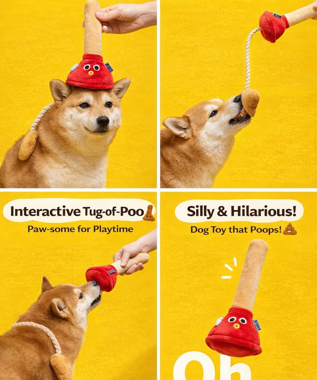 PurLab Toilet plug Dog Toy