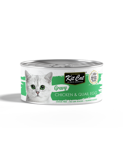 KitCat Gravy Canned Food for Cat - 70g (8 Flavours)