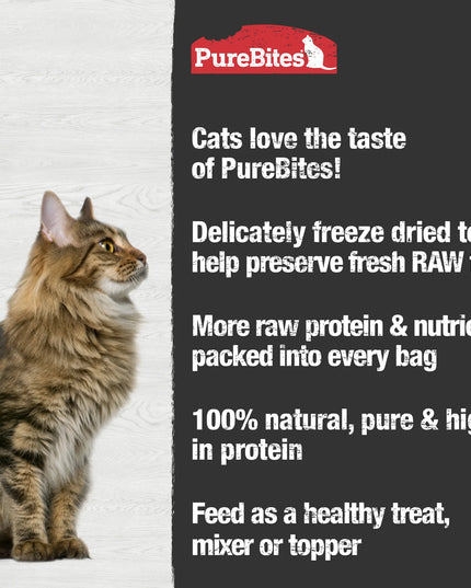 PureBites Freeze Dried Chicken Breast Cat Treats - 3 Sizes