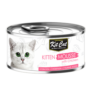 KitCat Kitten Mousse Canned Food for Cat 80g