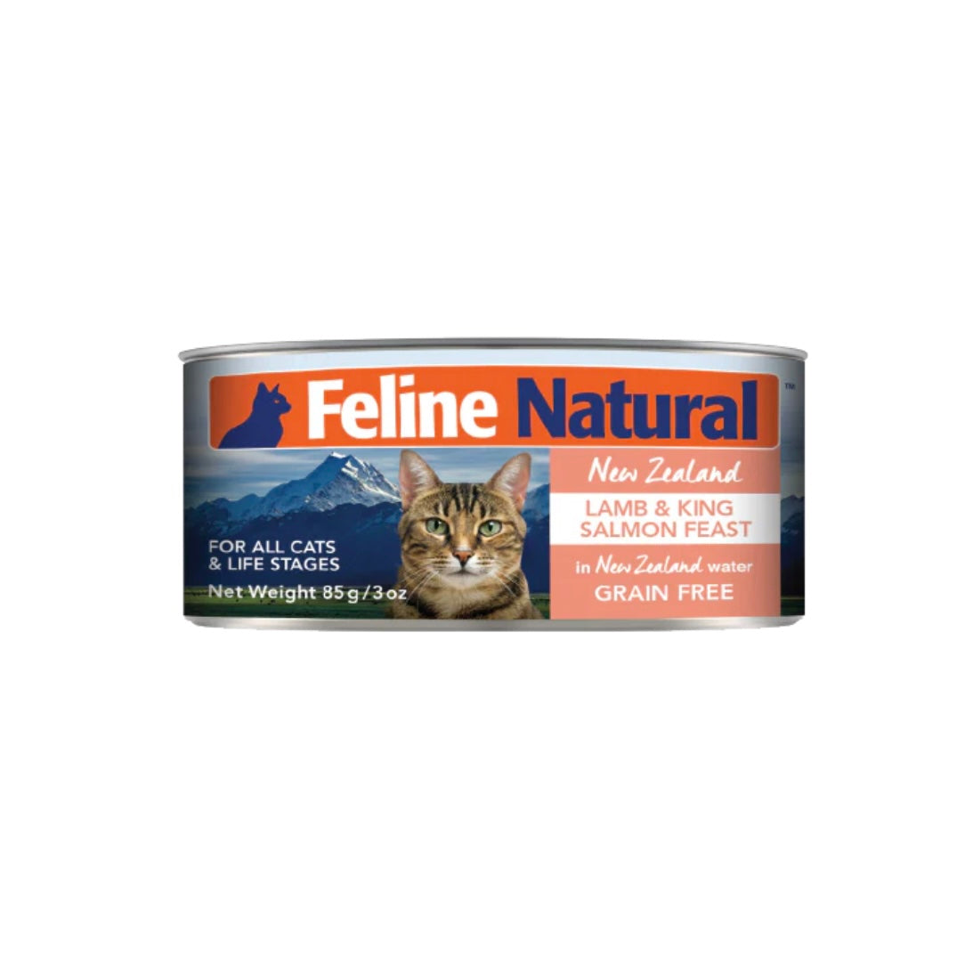 Feline Natural Canned Cat Food 85g（3 flavor options）*Buy 12 of same size, get 1 free!