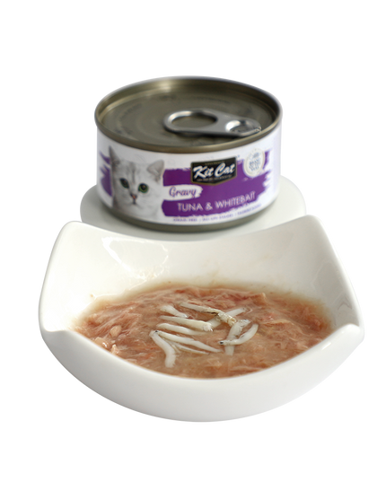 KitCat Gravy Canned Food for Cat - 70g (8 Flavours)