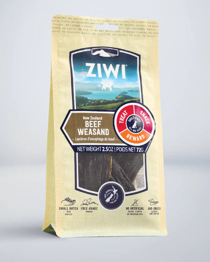 ZIWI® Peak Beef Weasand Dog Chews - 72g/2.5oz