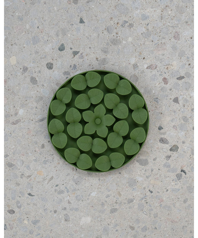 dexypaws® “Hide + Seek” Army Green Circle Enrichment Snuffle Mat