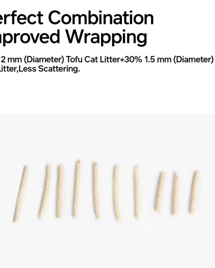 Pidan Tofu Cat Litter with Blood Test Particles