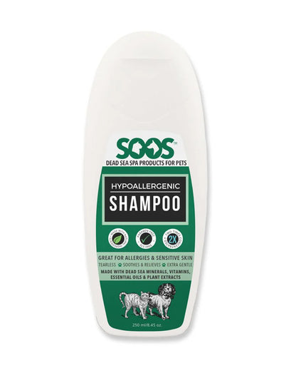 SOOS Natural Dead Sea Hypoallergenic Pet Shampoo