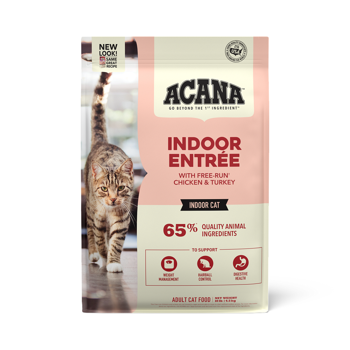 Acana Indoor Entrée Recipe with Poultry & Fish Cat Dry Food