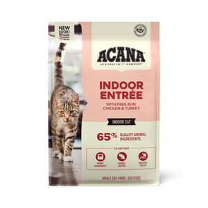 Acana Indoor Entrée Recipe with Poultry & Fish Cat Dry Food