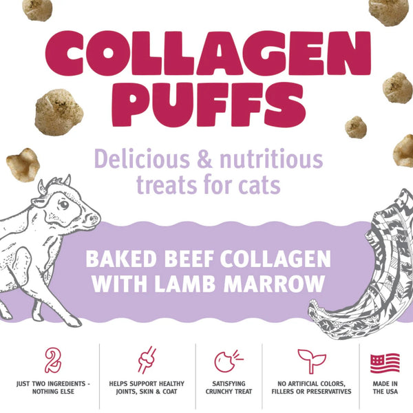 Icelandic+ Collagen Puffs Cat Treat 0.5-oz Bag