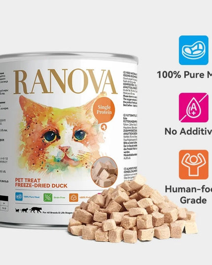 RANOVA Freeze Dried Small Bites Duck - 115g