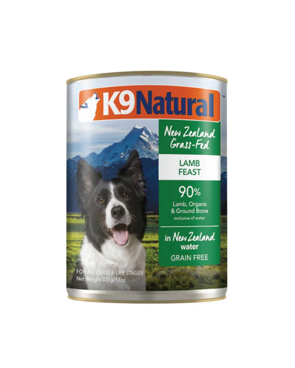 K9 Natural Lamb Feast Canned Dog Food - 2 Sizes