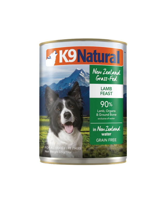 K9 Natural Lamb Feast Canned Dog Food - 2 Sizes