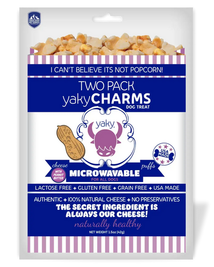 Yaky Charms Cheese Popcorn Treat for Dog