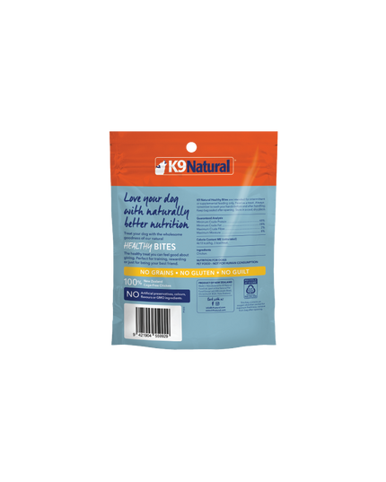 K9 Natural Chicken Healthy Bites Dog Treats - 50g