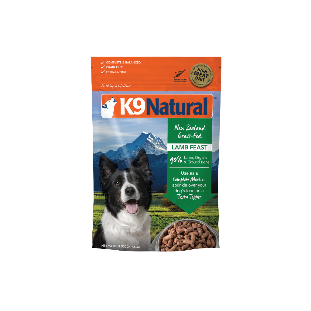 K9 Natural Lamb Feast Freeze-Dried Dog Food