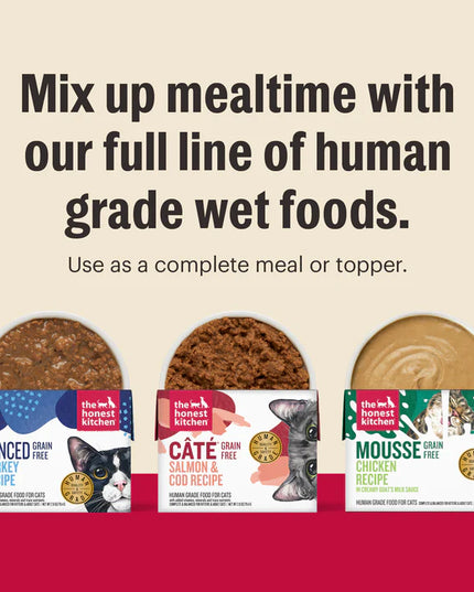 The Honest Kitchen Grain Free Chicken Mousse in Goat's Milk Cat Wet Food - 2.8oz/79.4g