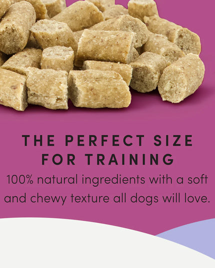 Crumps' Naturals Semi Moist Lamb Mini Trainers Dog Treats - 2 Sizes