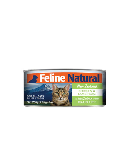 Feline Natural Chicken & Lamb Feast Canned Cat Food - 2 Sizes