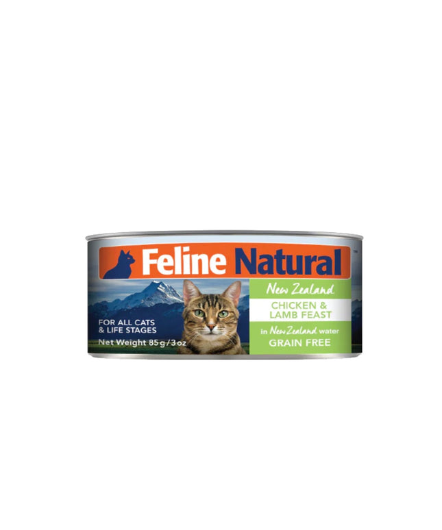 Feline Natural Chicken & Lamb Feast Canned Cat Food - 2 Sizes
