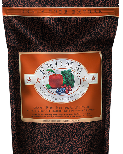 Fromm Four-Star Game Bird Recipe Food for Cats