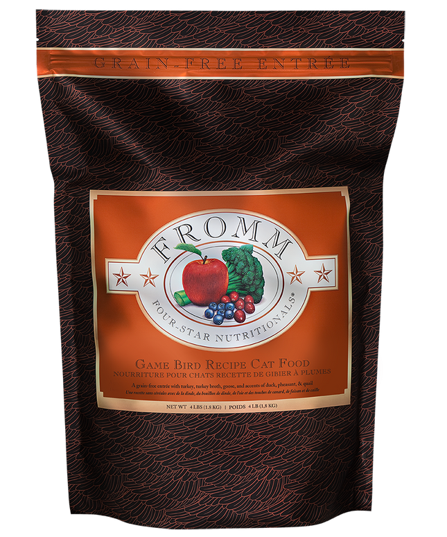 Fromm Four-Star Game Bird Recipe Food for Cats