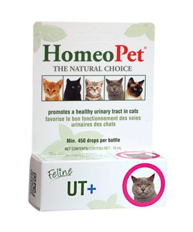 HomeoPet Feline UT+ Cat Urinary Care - 15ml