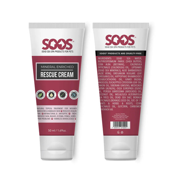 SOOS Natural Rescue Cream for Dogs & Cats