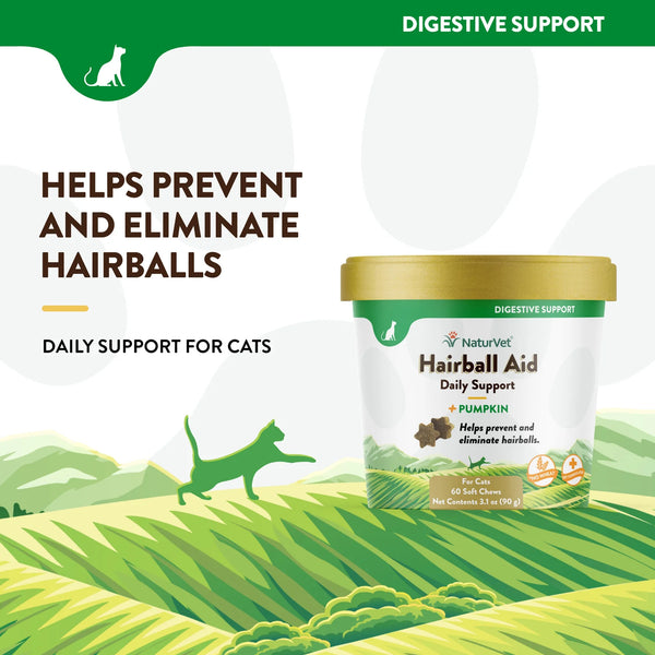 NaturVet Hairball Aid with Pumpkin