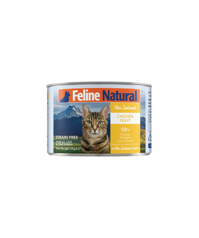 Feline Natural Chicken Feast Canned Cat Food - 2 Sizes