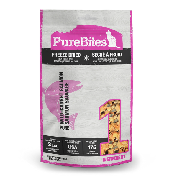 PureBites Freeze Dried Cat Treats-Salmon 26g