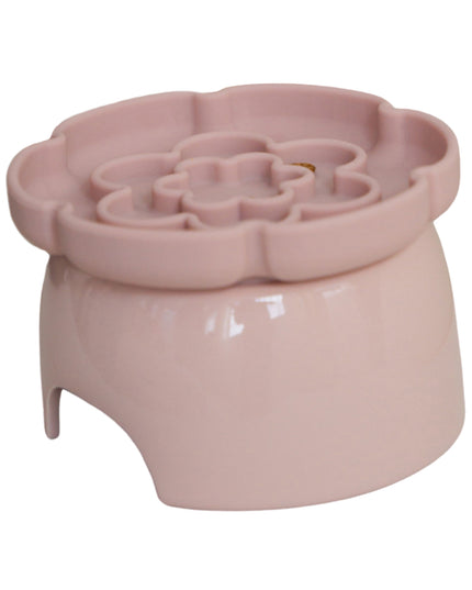 dexypaws® Raised Ceramic Cat Bowl with Slow Feeder