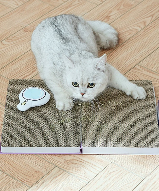 NIAN’GAO Book Style Cat Scratcher