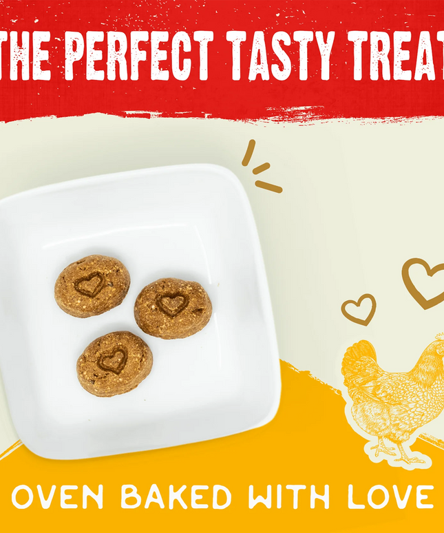 Stella & Chewy's Cage-Free Chicken Raw Coated Biscuits - 9oz/255g