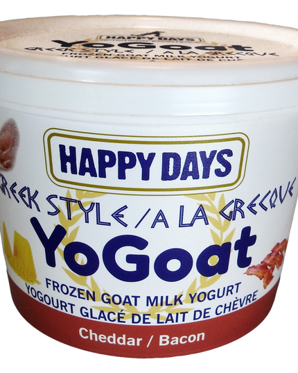 Happy Days YoGoat with Cheddar and Bacon - 2 Sizes