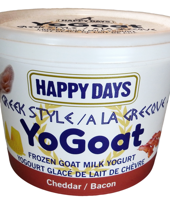 Happy Days YoGoat with Cheddar and Bacon - 2 Sizes