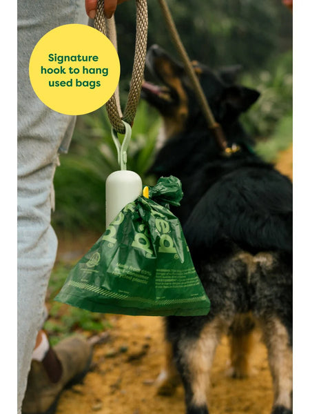 Earth Rated Poop Bag Dispenser with 15 Bags