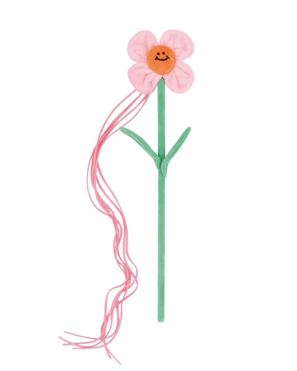 PurLab Flower Cat Wand with Catnip