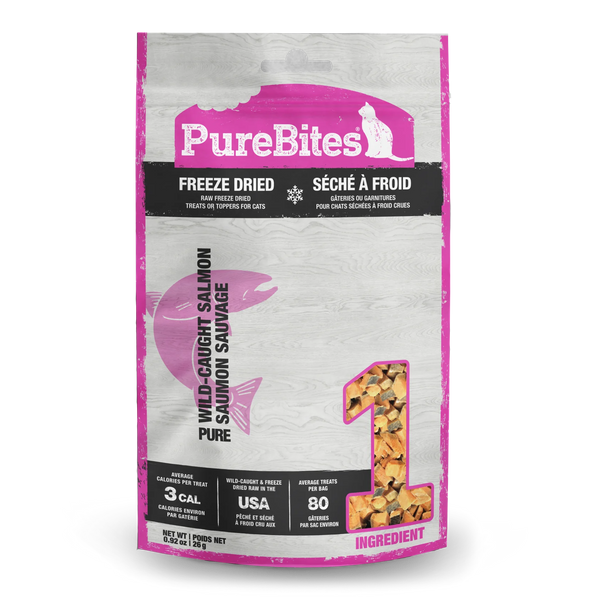 PureBites Freeze Dried Cat Treats-Salmon 26g