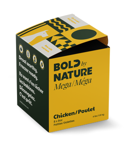 Bold by Nature Mega Chicken Frozen Dog Food