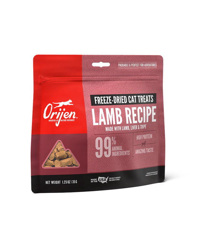 Orijen Grass-Fed Lamb Freeze-Dried Cat Treats 35g