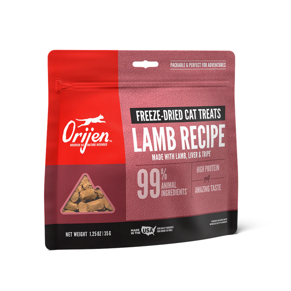 Orijen Grass-Fed Lamb Freeze-Dried Cat Treats 35g