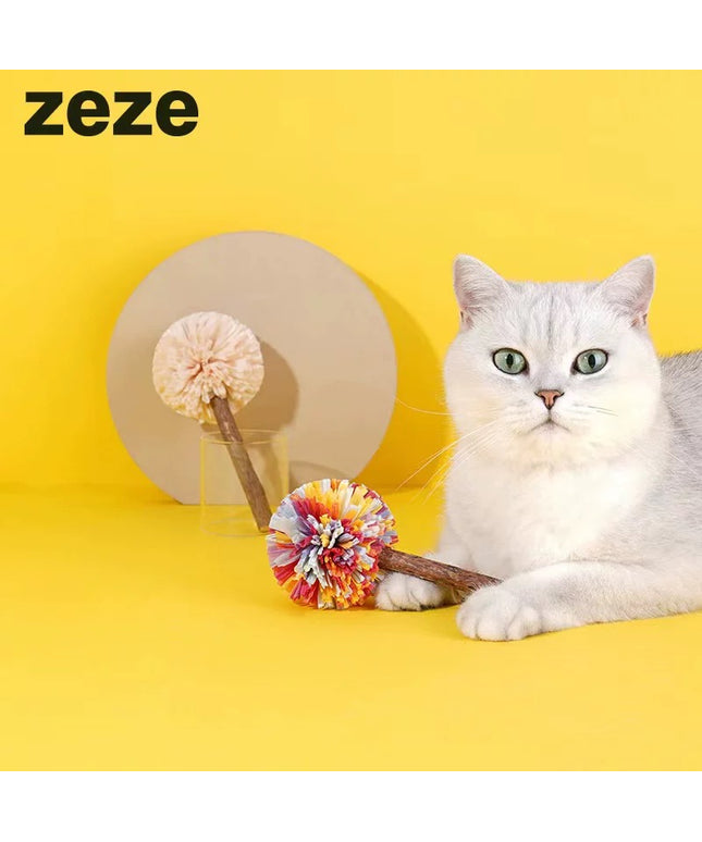 ZeZe Funny Raffia Matatabi Cat Toy